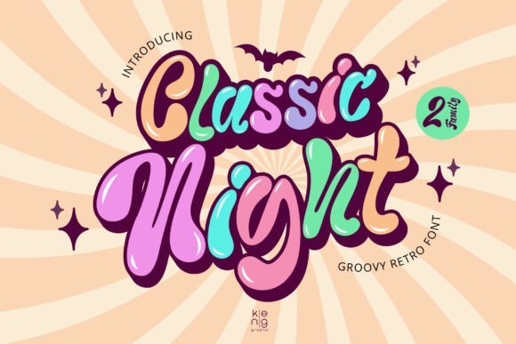 Classic Night Font - Featured Image