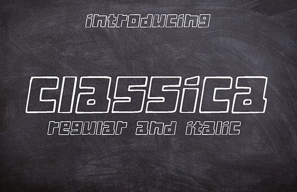 Classica Font - Featured Image