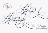 Classical Calligraphy Font - Featured Image