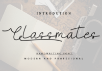 Classmates Font - Featured Image