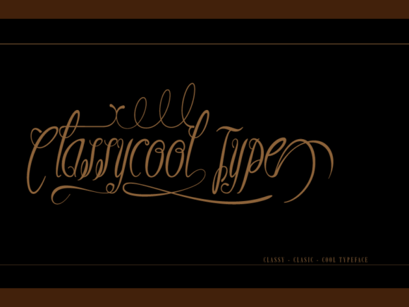 Classycool Font - Featured Image