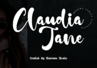 Claudia Jane Font - Featured Image