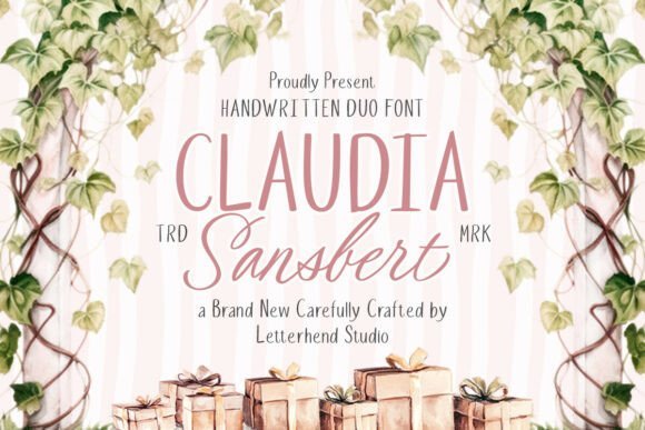 Claudia Sansbert Duo Font - Featured Image