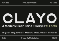 Clayo Font - Featured Image