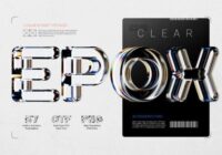 Clear Epox Font - Featured Image