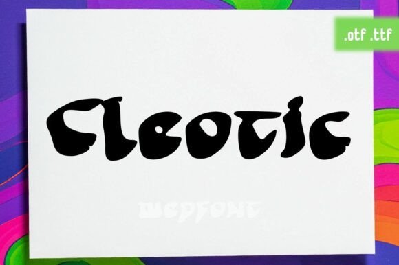 Cleotic Font - Featured Image