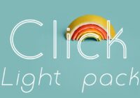 Click Light Pack Font - Featured Image