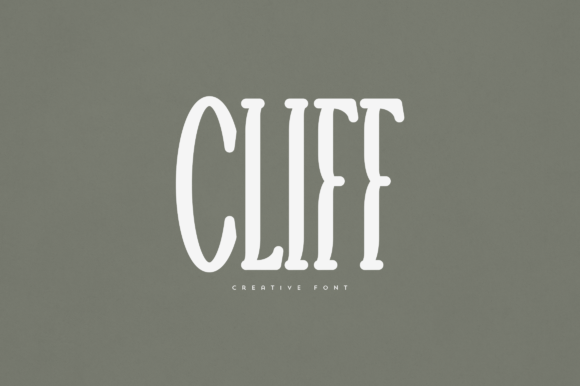 Cliff Font - Featured Image
