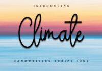 Climate Font - Featured Image