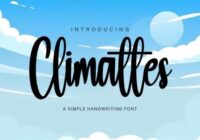 Climattes Font - Featured Image