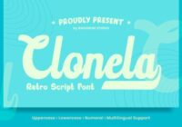 Clonela Font - Featured Image