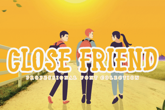 Close Friend Font - Featured Image