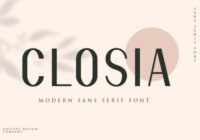 Closia Font - Featured Image