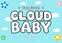 Cloud Baby Font - Featured Image