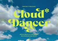 Cloud Dancer Font - Featured Image