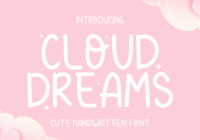 Cloud Dreams Font - Featured Image