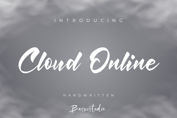 Cloud Online Font - Featured Image