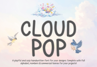 Cloud Pop Font - Featured Image