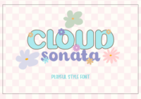 Cloud Sonata Font - Featured Image