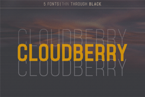 Cloudberry Font - Featured Image