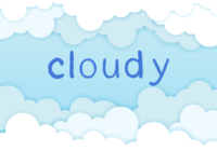 Cloudy Font - Featured Image