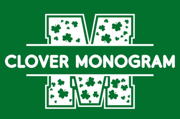 Clover Monogram Font - Featured Image