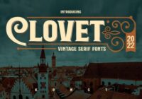 Clovet Font - Featured Image