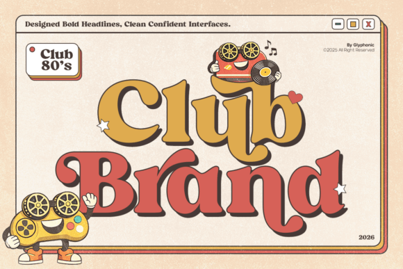 Club Brand Font - Featured Image
