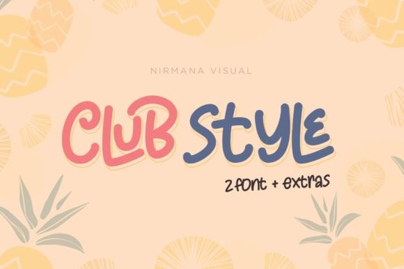 Club Style Font - Featured Image