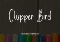 Clupper Bird Font - Featured Image