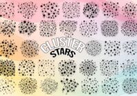 Cluster Stars Font - Featured Image