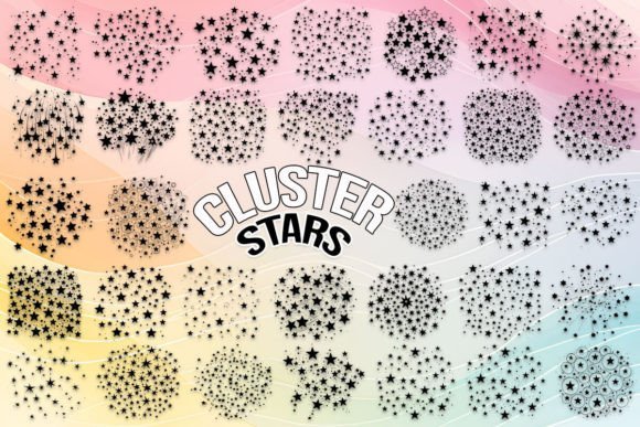Cluster Stars Font - Featured Image