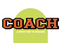 Coach Font - Featured Image