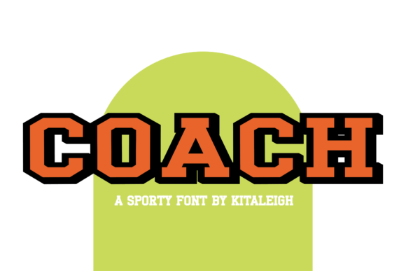 Coach Font - Featured Image