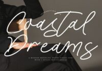 Coastal Dreams Font - Featured Image