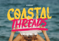 Coastal Threads Font - Featured Image
