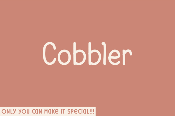 Cobbler Font - Featured Image