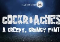 Cockroaches Font - Featured Image