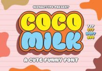 Coco Milk Font - Featured Image