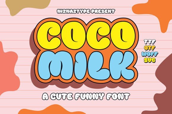 Coco Milk Font - Featured Image