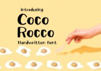 Coco Rocco Font - Featured Image