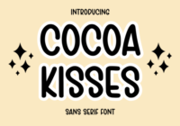 Cocoa Kisses Font - Featured Image