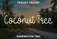 Coconut Tree Font - Featured Image