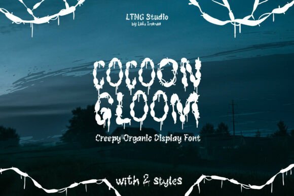Cocoon Gloom Font - Featured Image