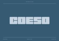 Coeso Font - Featured Image