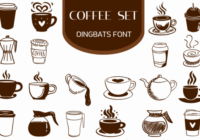 Coffee Set Font - Featured Image
