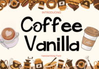 Coffee Vanilla Font - Featured Image