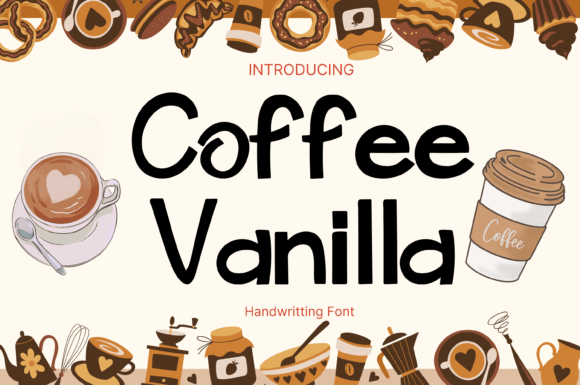Coffee Vanilla Font - Featured Image