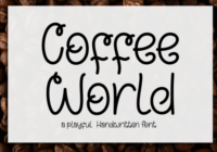 Coffee World Font - Featured Image