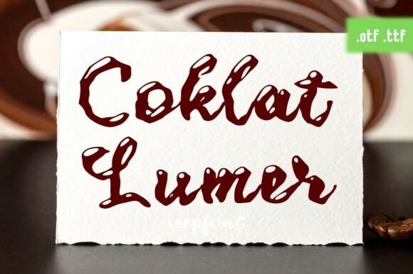 Coklat Lumer Font - Featured Image